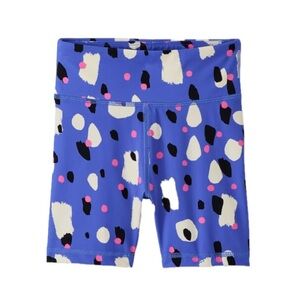 Hanna Andersson Purple Biker Active Shorts Girls Size 5